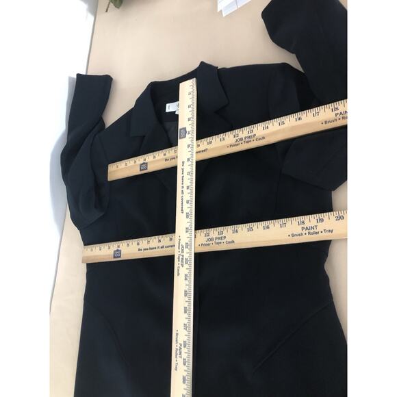 Le Suit Essentials Women Jacket 3 Buttons Front Office Siren Preppy Size 12P - Picture 10 of 11